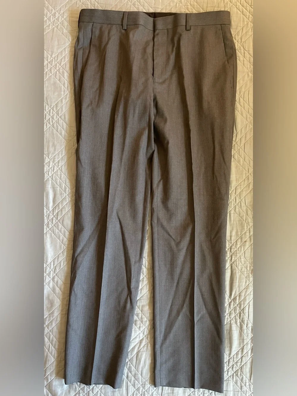 J. CREW Ludlow Slim-fit suit pant‎ in Italian wool Gray Size 32 NWT $250 43966